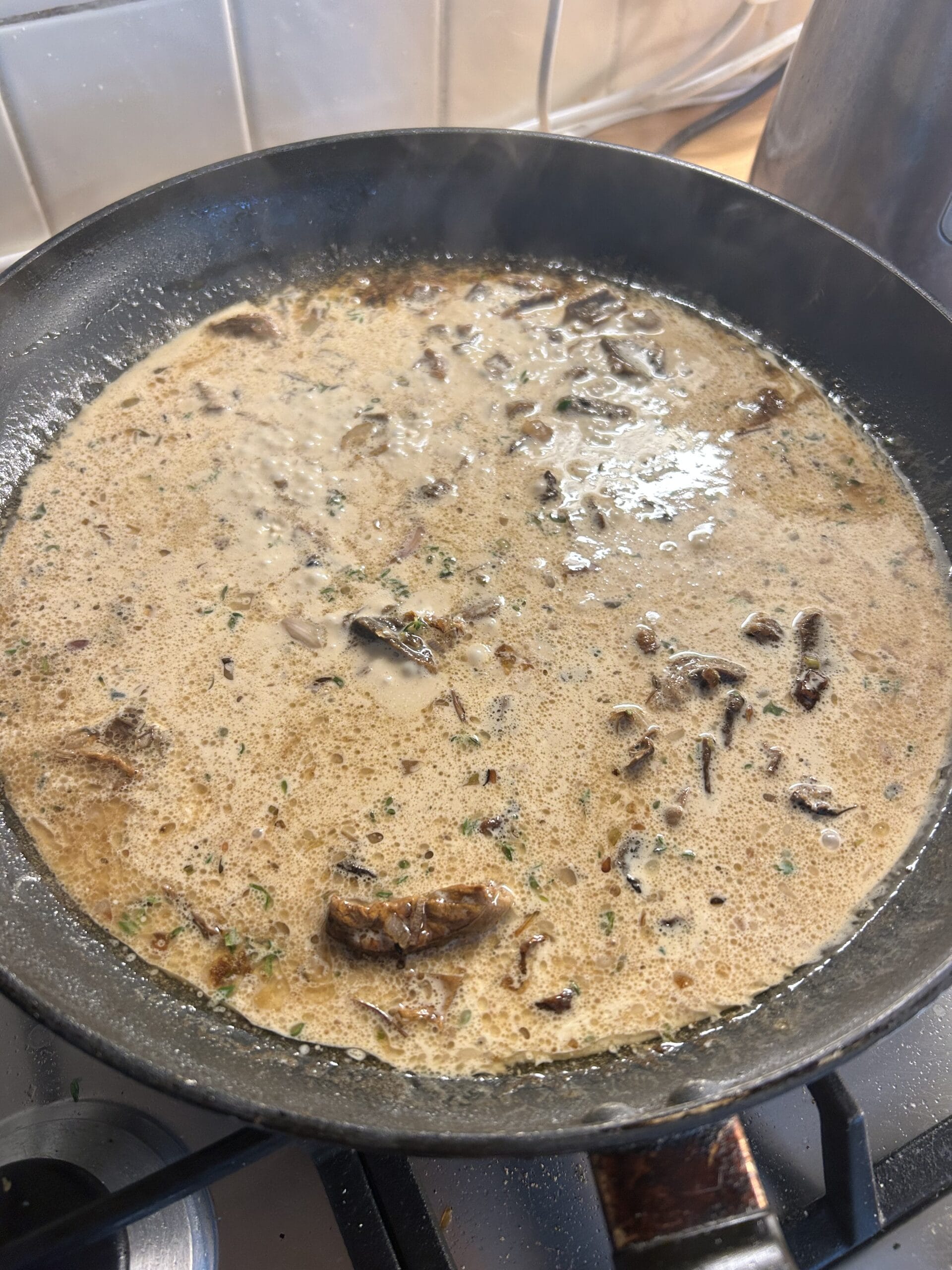 Chicken Breast with Mushroom Masala Sauce