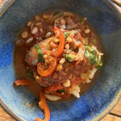 Sausage & Pulses in a Smokey Sauce